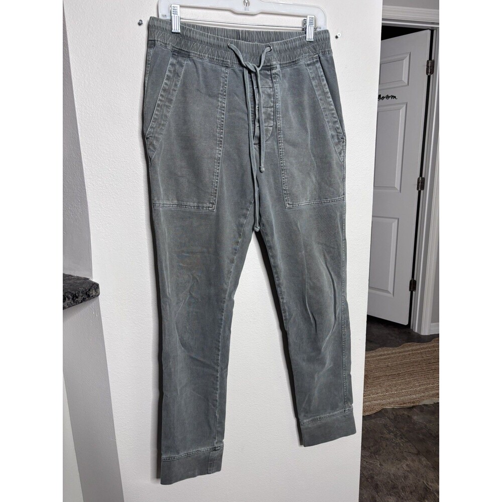 James Perse Mens Utility Jogger Pants Size 0 Army Cotton MNW1185